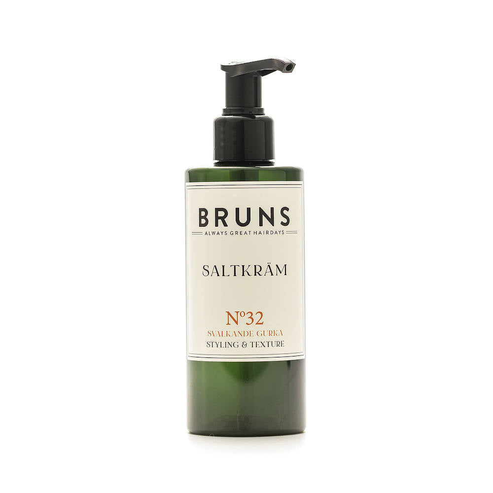 BRUNS PRODUCTS Nr 32 Salt Cream / Salz Styling Creme, Cool Cucumber