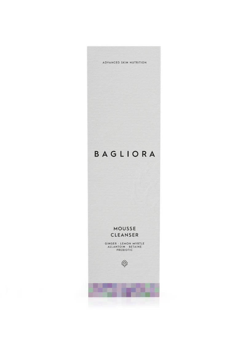 BAGLIORA Hydrating Mousse Cleanser. Box.