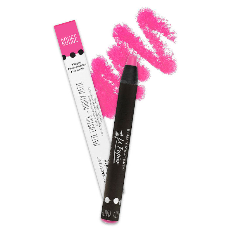 BEAUTY MADE EASY Le Papier Mighty Matte Lippenstift, Rouge
