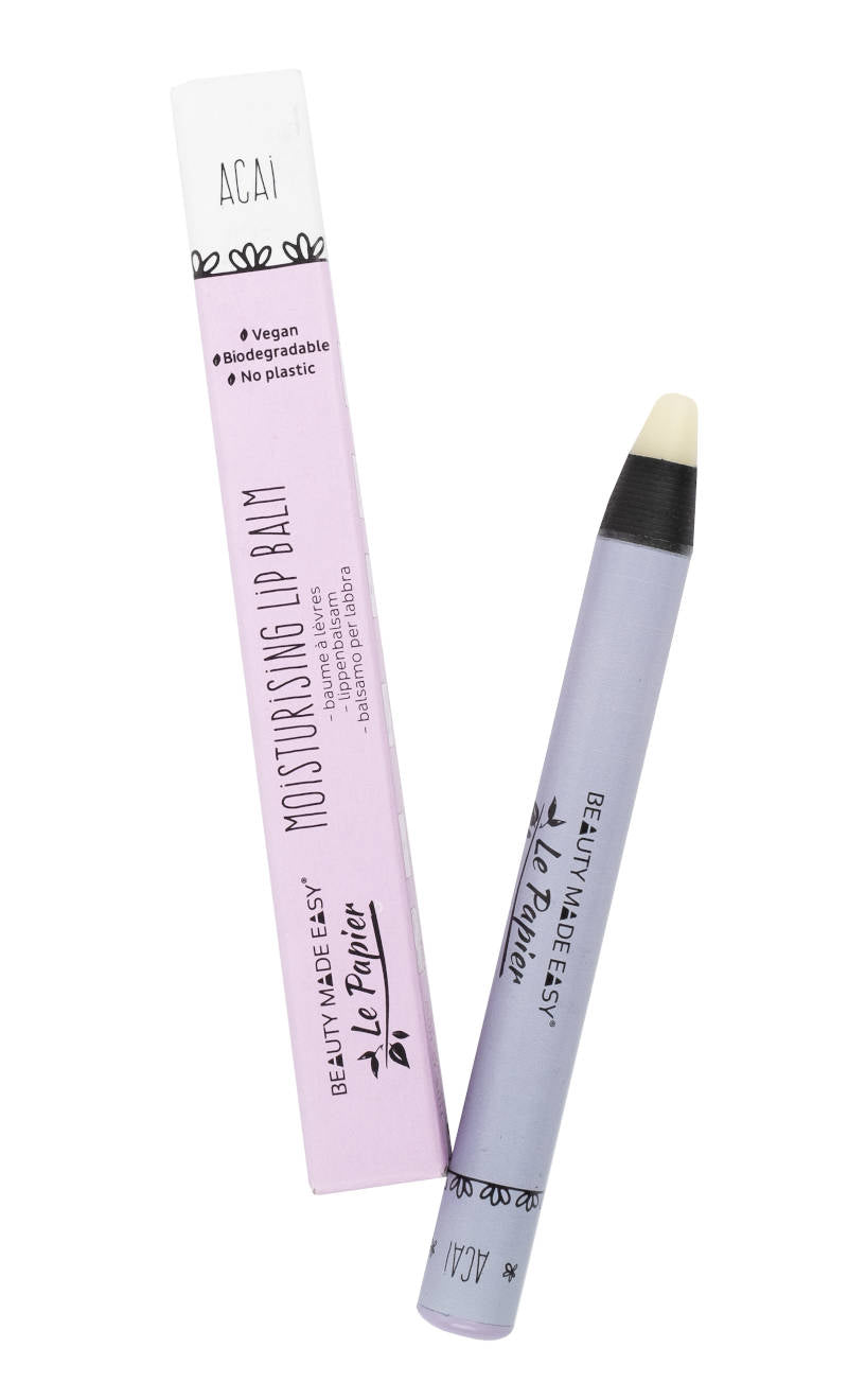 BEAUTY MADE EASY Moisturizing Lip Balm, Acai
