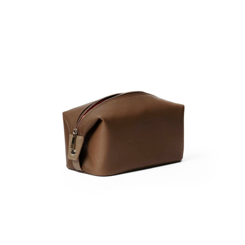 BON VOY Getaway Toiletry Bag Large / Kulturtasche, groß, braun + beige