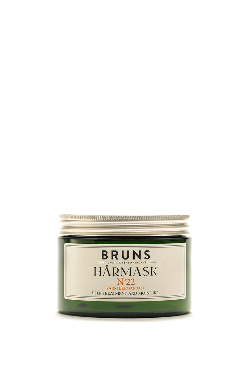 BRUNS PRODUCTS Nr 22 tiefenwirkende Haarmaske, warme Bergamotte