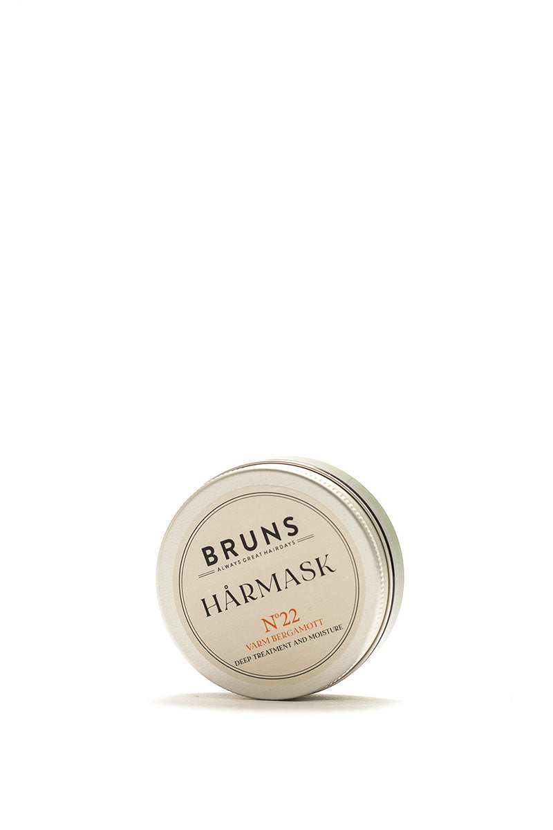 BRUNS PRODUCTS Nr 22 tiefenwirkende Haarmaske, warme Bergamotte, 50 ml