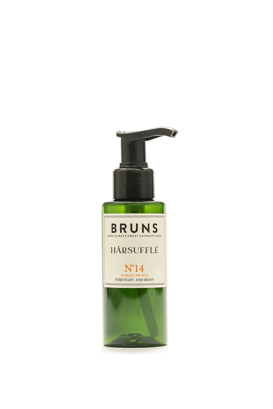 BRUNS PRODUCTS Nr 14 Haarsoufflé / Styling-Gel, säuerliche Minze