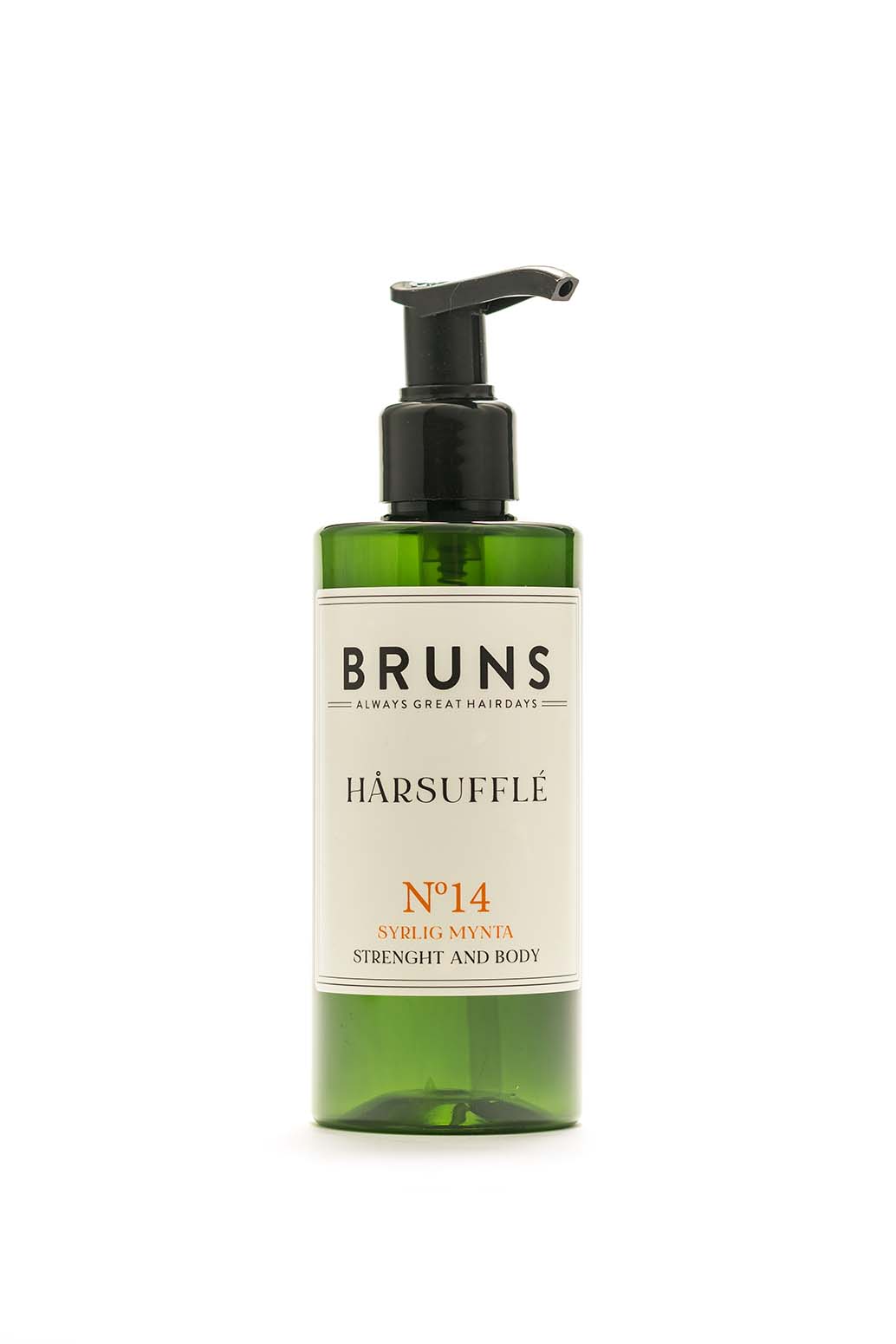 BRUNS PRODUCTS Nr 14 Haarsoufflé / Styling-Gel, säuerliche Minze
