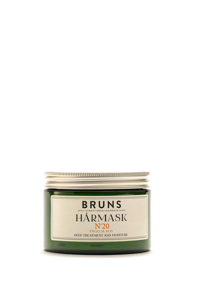 BRUNS PRODUCTS Nr 20 tiefenwirkende Haarmaske, englische Rose