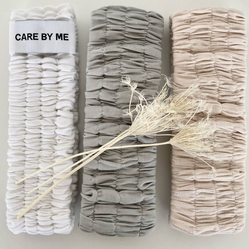 Care by Me. Hairbands aus Bio-Baumwolle.