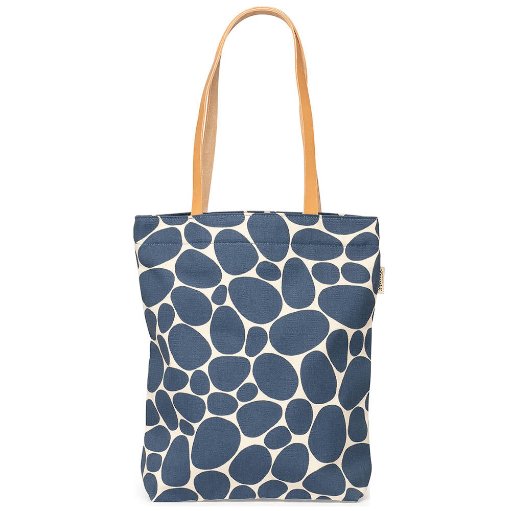 GYLLSTAD STUDIO Schultertasche, Stenar, blau & weiß