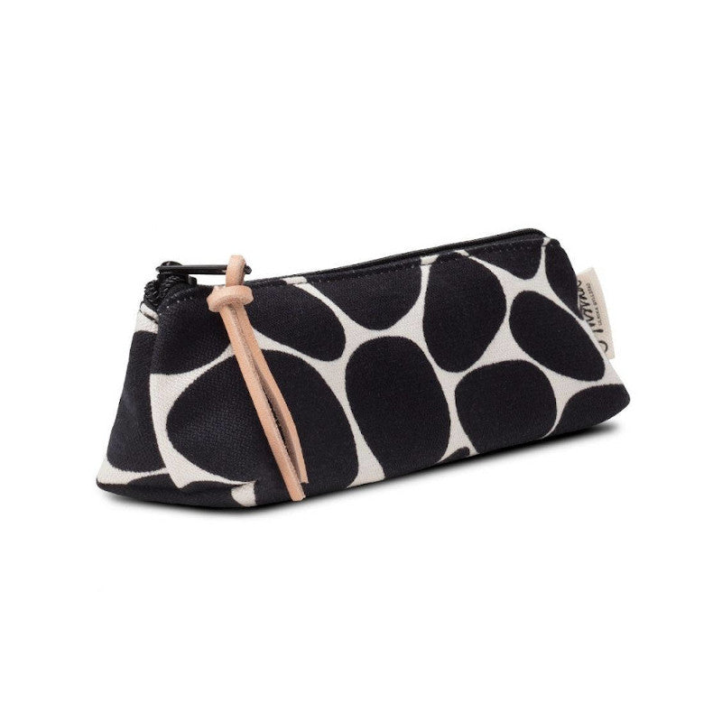 GYLLSTAD STUDIO Pinseltasche, Stenar, schwarz, aus Bio-Baumwolle