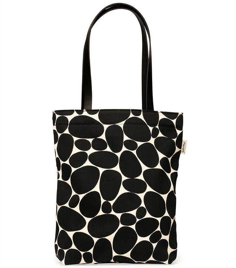 GYLLSTAD STUDIO Schultertasche, Stenar, schwarz & weiß