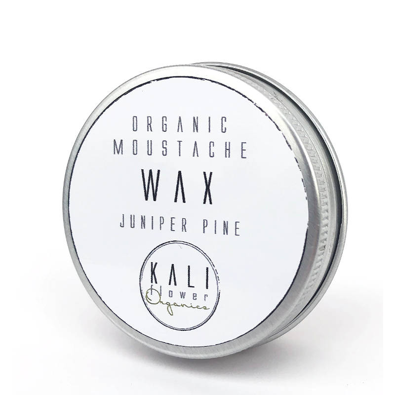 KaliFlower Organics Moustache Wax, Schnurrbartwachs aus Bio-Qualität