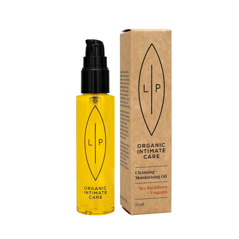 LIP INTIMATE CARE Cleansing + Moisturising Oil, Sea Buckthorn + Fragonia