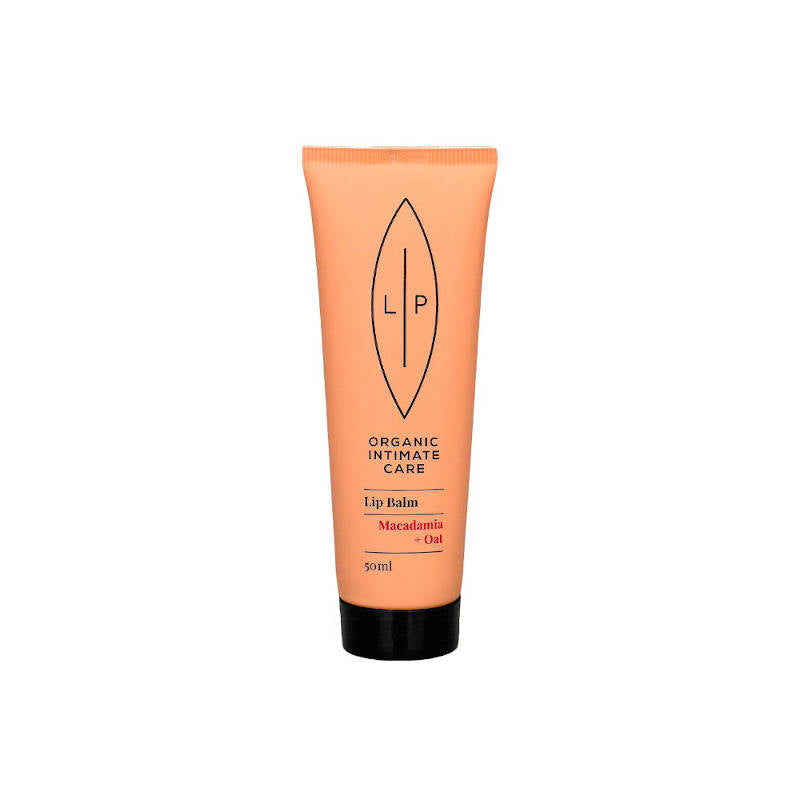 LIP Intimate Care, Lip Balm Macadamia + Oat, beruhigende Creme für den Intimbereich.