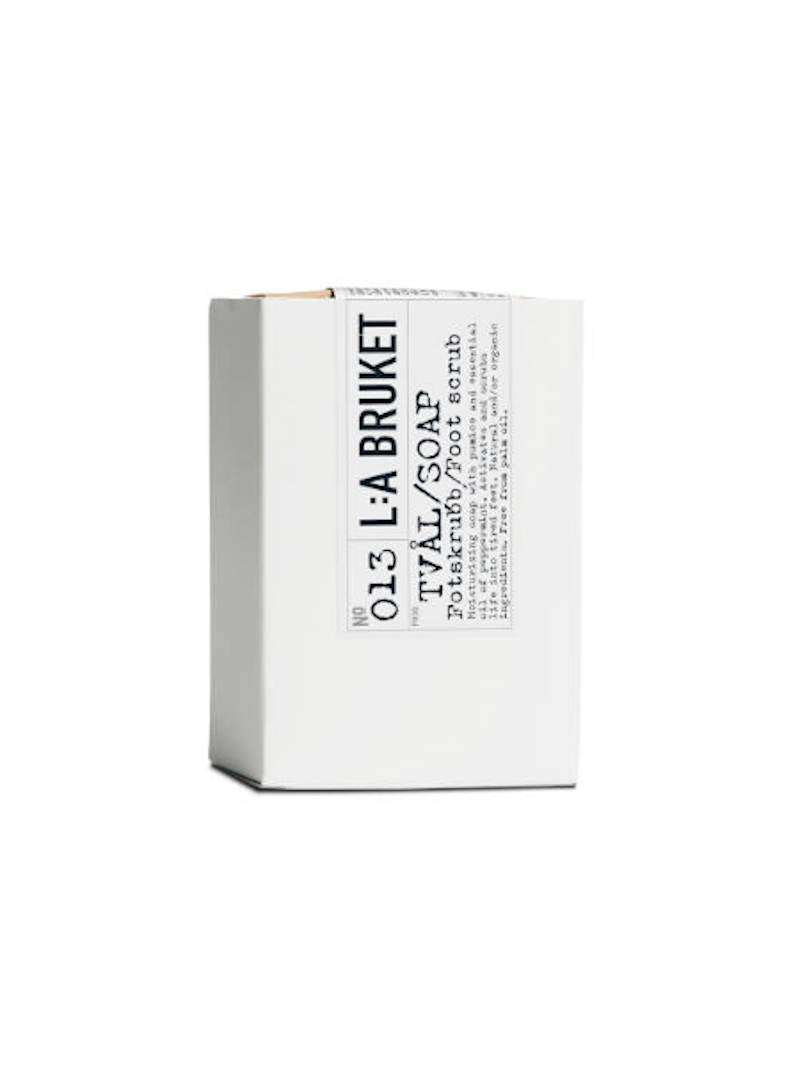 L:a Bruket no 13 Soap Foot Scrub, Seife Füßpeeling