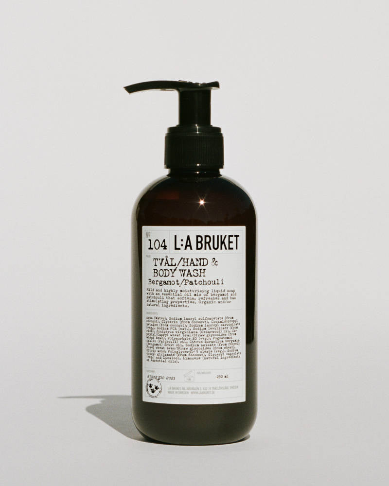 L:A BRUKET Nr 104 Liquid Soap Bergamot/Patchouli, Flüssige Seife Bergamotte/Patschuli