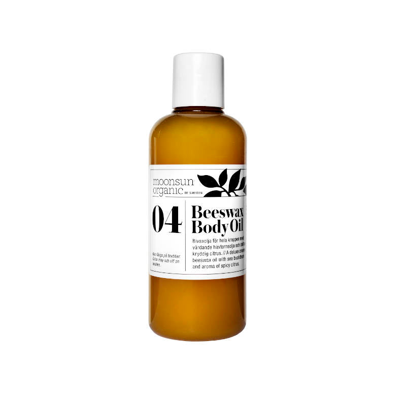 MOONSUN ORGANIC OF SWEDEN Beeswax Body Oil / Bienenwachs Körperöl