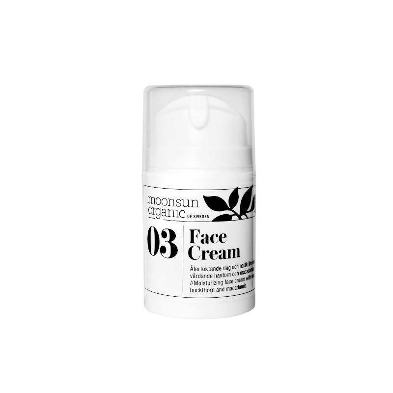 MOONSUN ORGANIC OF SWEDEN Face Cream / Gesichtscreme