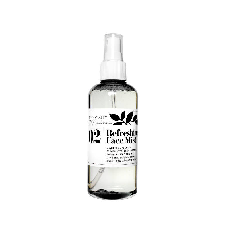MOONSUN ORGANIC OF SWEDEN Refreshing Face Mist / erfrischendes Gesichtsspray