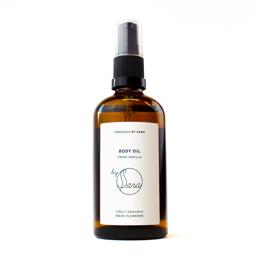 ORGANICS BY SARA Body Oil Fresh Vanilla, Körperöl frische Vanille
