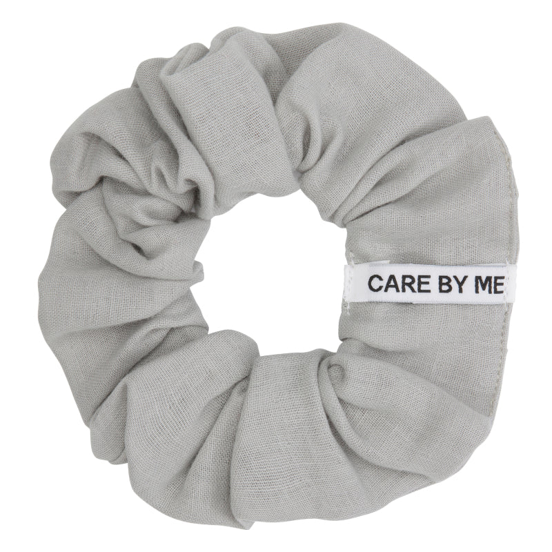 CARE BY ME Scrunchie aus Bio-Baumwolle, hellgrau