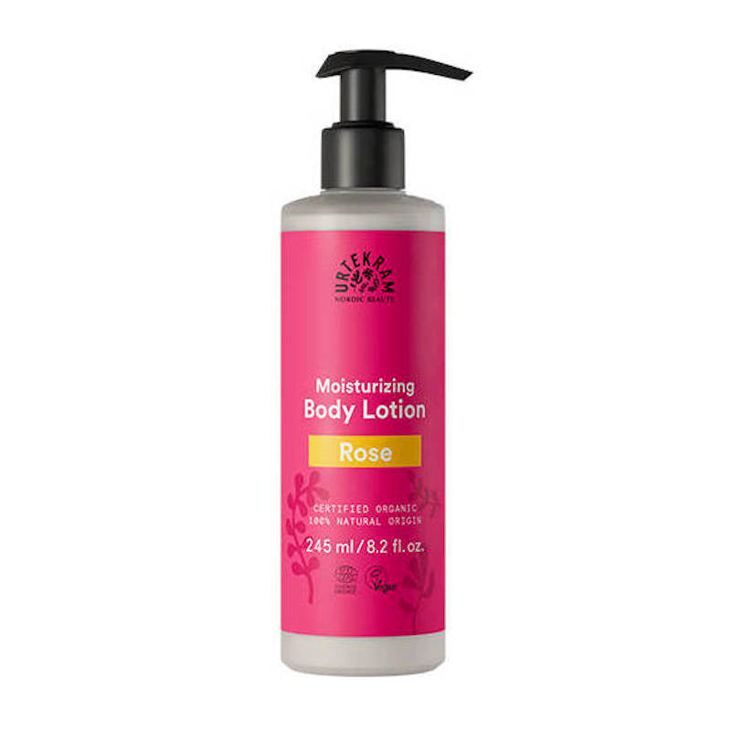 URTEKRAM Body Lotion, Rose, 245 ml