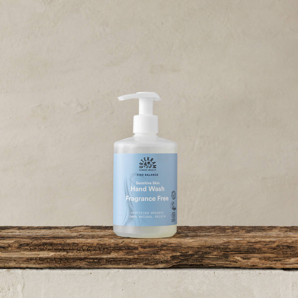 URTEKRAM Hand Wash, Fragrance Free