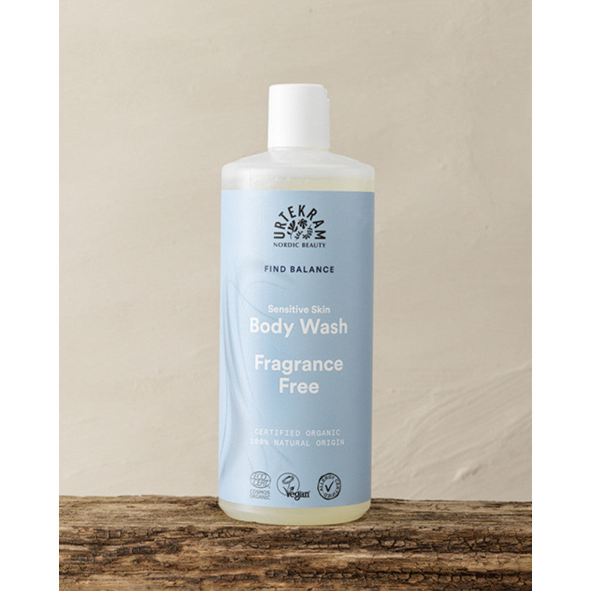 URTEKRAM Fragrance Free Body Wash / duftfreies Duschgel