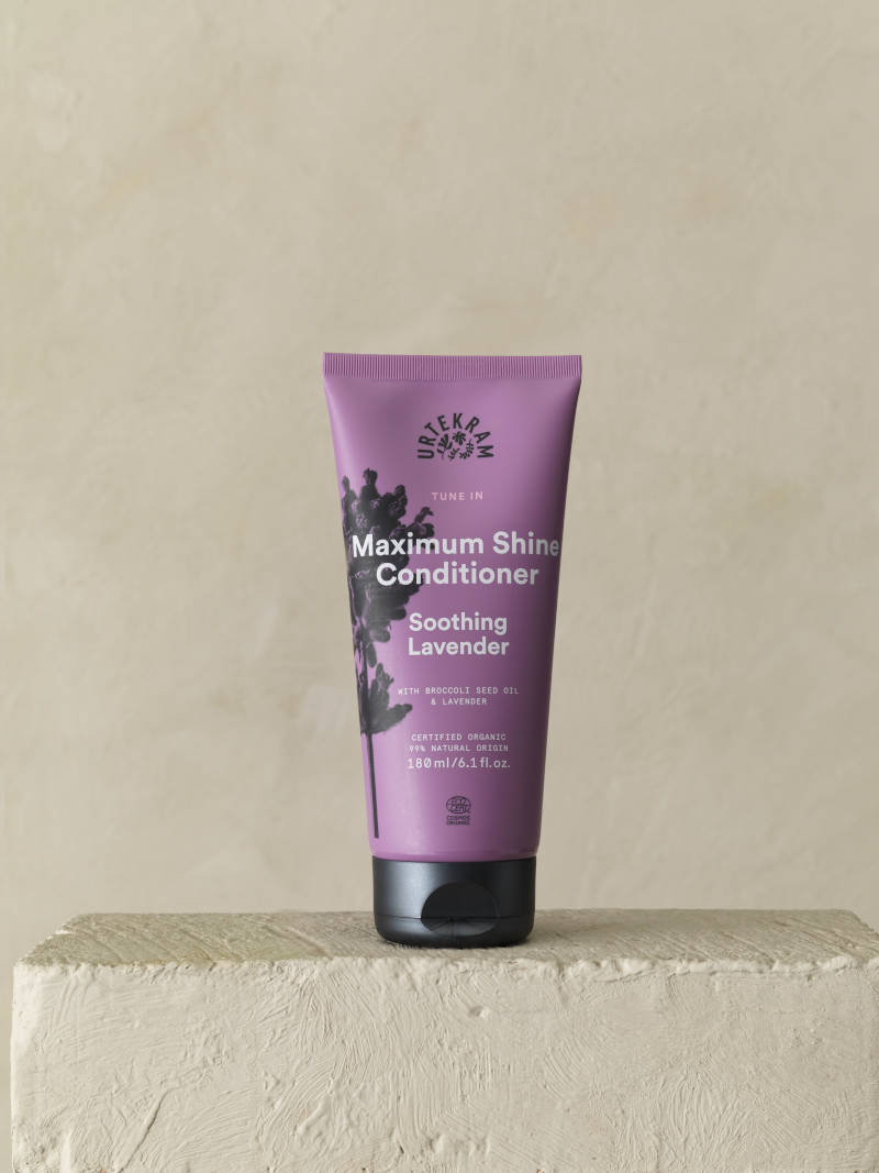URTEKRAM Maximum Shine Conditioner, Soothing Lavender/Spülung, Lavendel