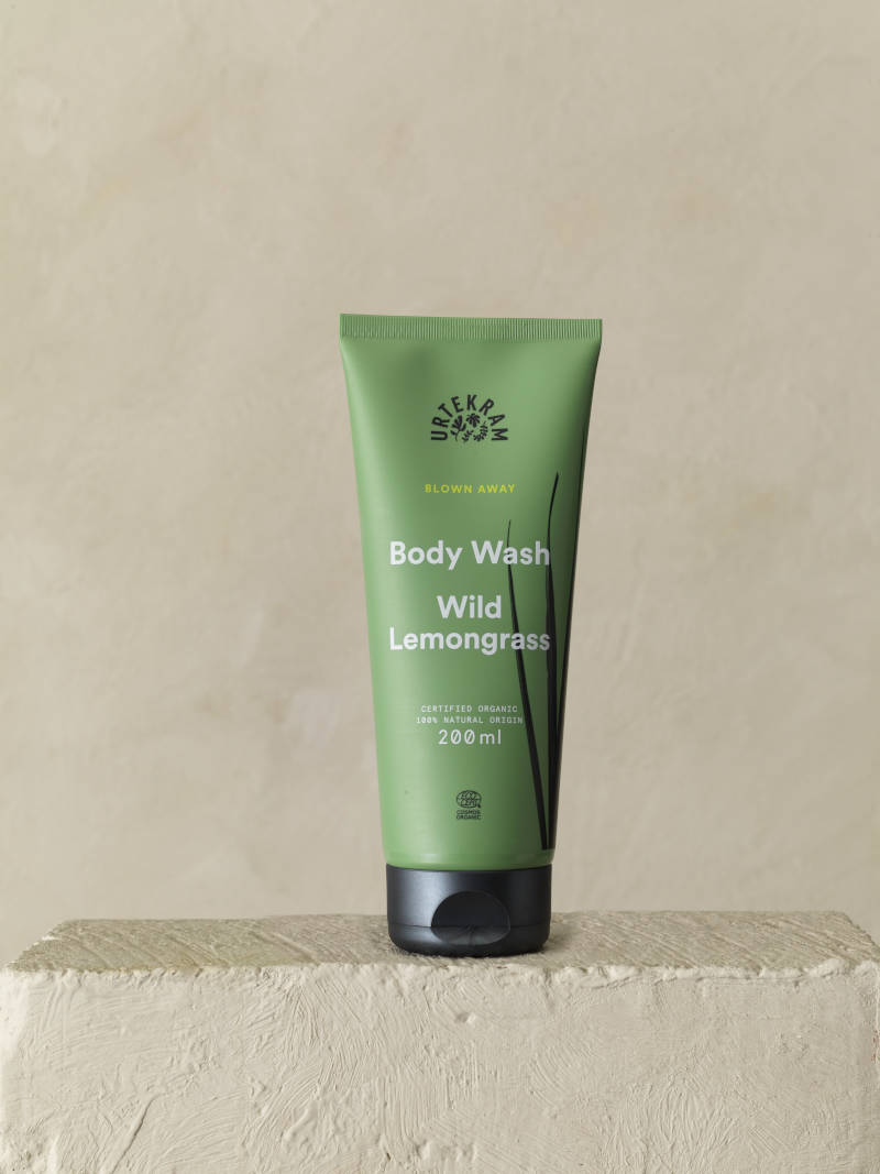 URTEKRAM Body Wash, Wild Lemongrass