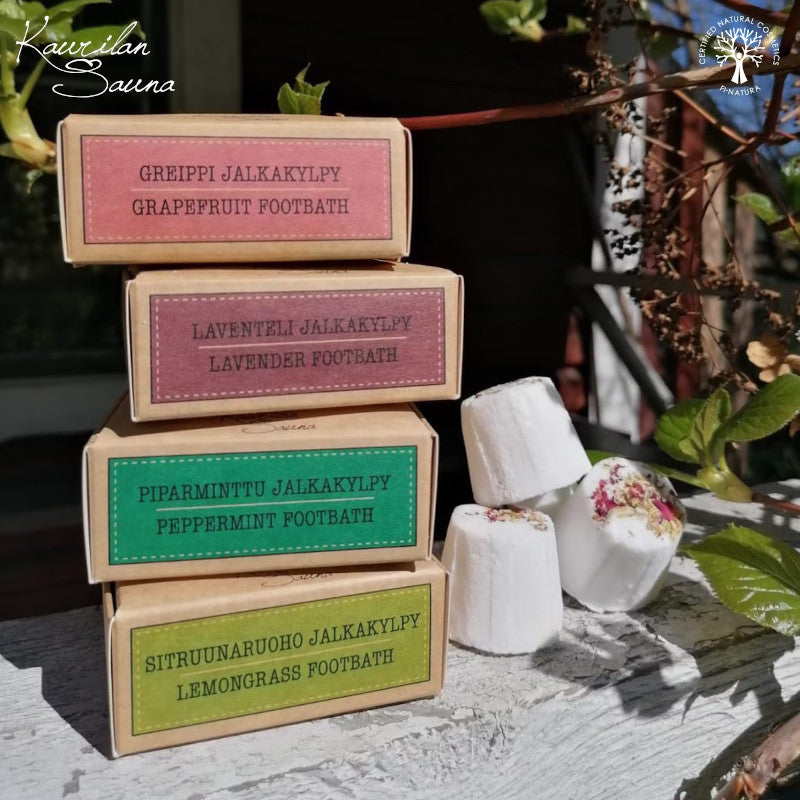 KAURILAN SAUNA Bath Bomb/Foot Bath, gift sets