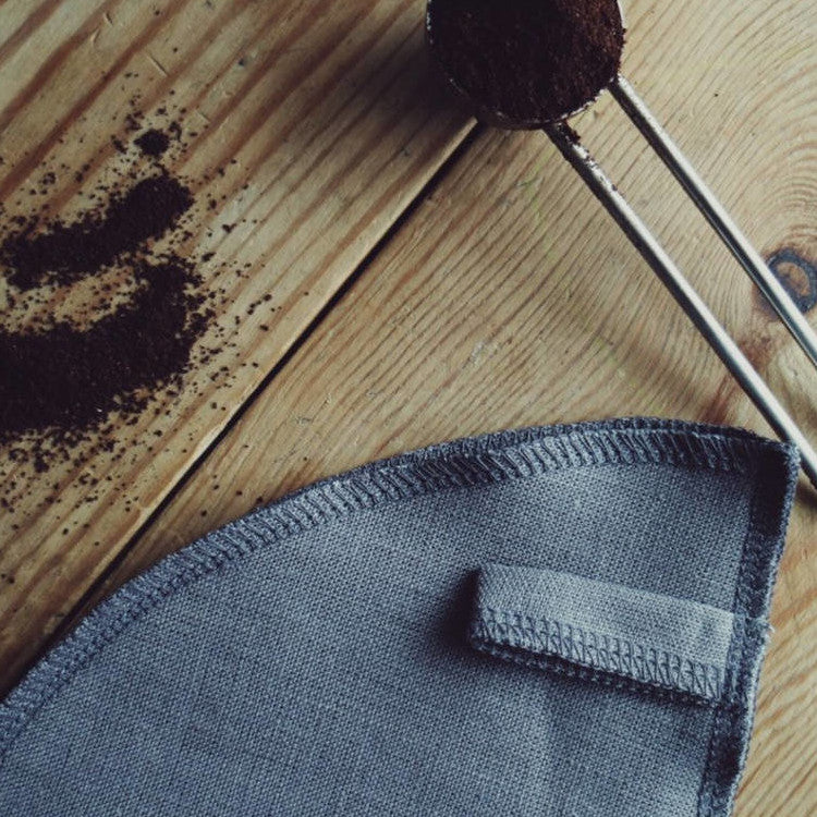 HILDEBRANDT SUSTAINABLE LIVING wiederverwendbare Kaffeefilter aus Bio-Leinen