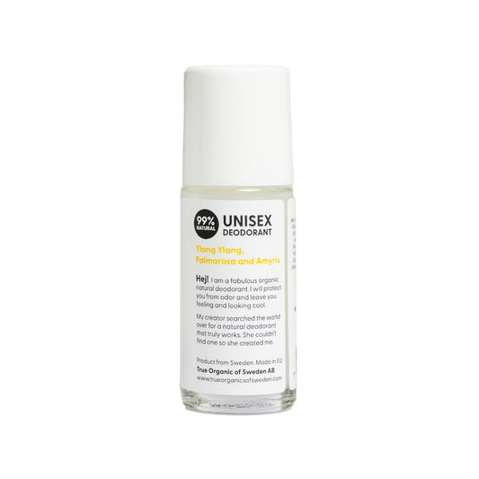 TRUE ORGANIC OF SWEDEN Undercover Agent Deodorant, Ylang Ylang