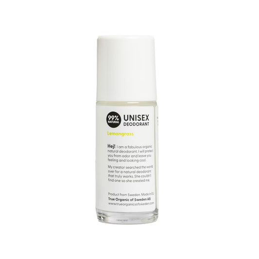 TRUE ORGANIC OF SWEDEN Undercover Agent Deodorant, Zitronengras