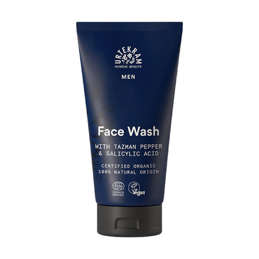URTEKRAM Face Wash Men / Reinigungsgel, 150 ml  