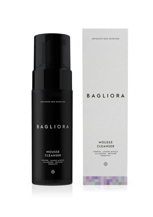 BAGLIORA Hydrating Mousse Cleanser. Clean Beauty from Sweden. 