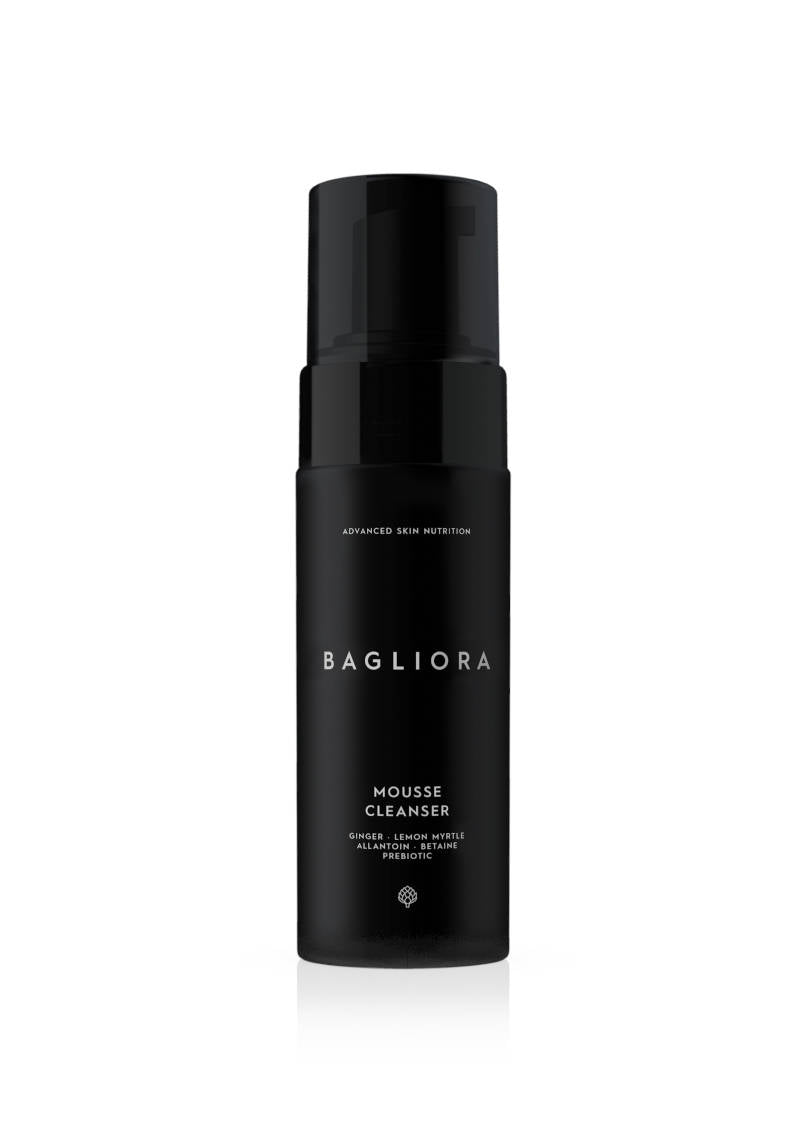BAGLIORA Hydrating Mousse Cleanser.