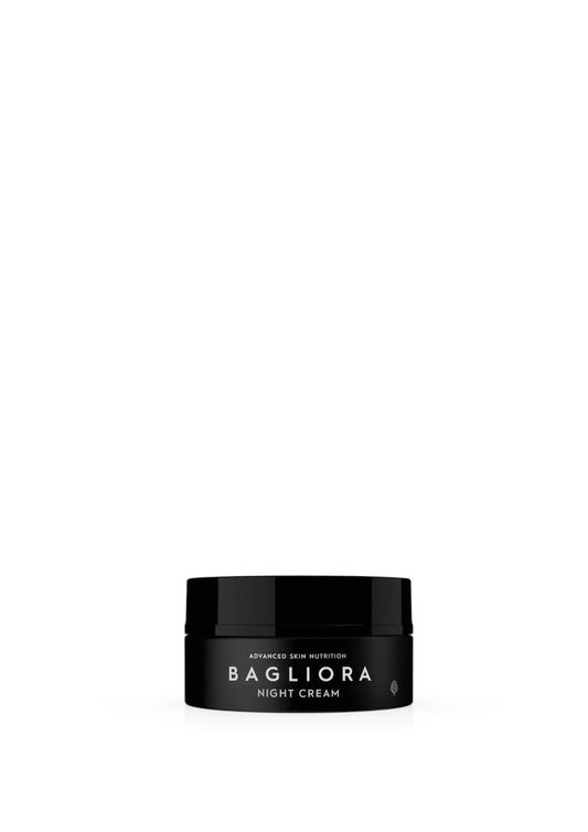 BAGLIORA Advanced Anti Age Night Cream / Nachtpflege. Clean Beauty from Sweden.