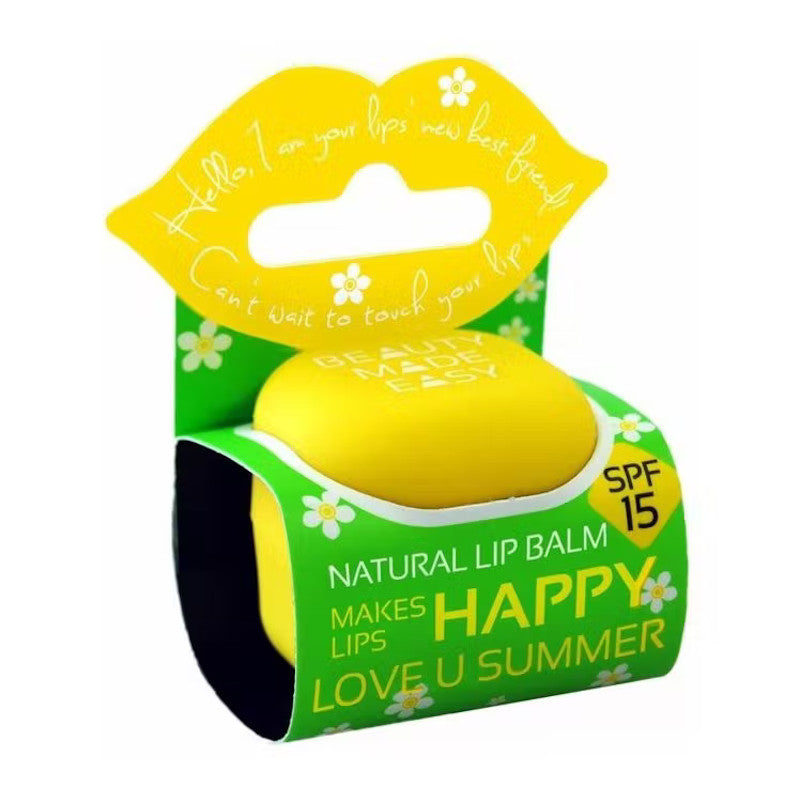 BEAUTY MADE EASY Lip Balm, Love U Summer, SPF 15