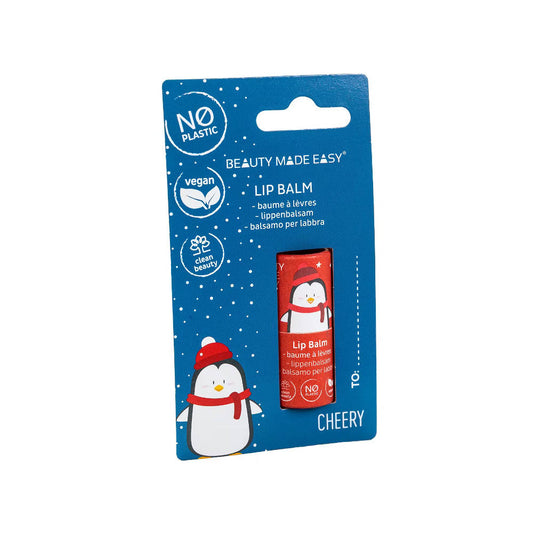 BEAUTY MADE EASY Lippenbalsam Cherry, Christmas Edition,