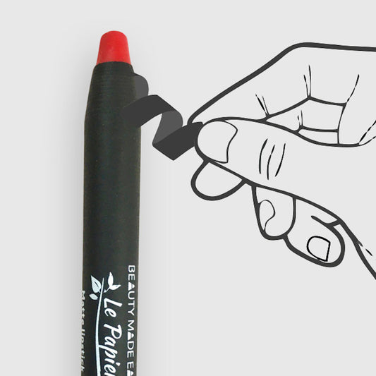 BEAUTY MADE EASY Le Papier Mighty Matte Lippenstift, Classy, how to use