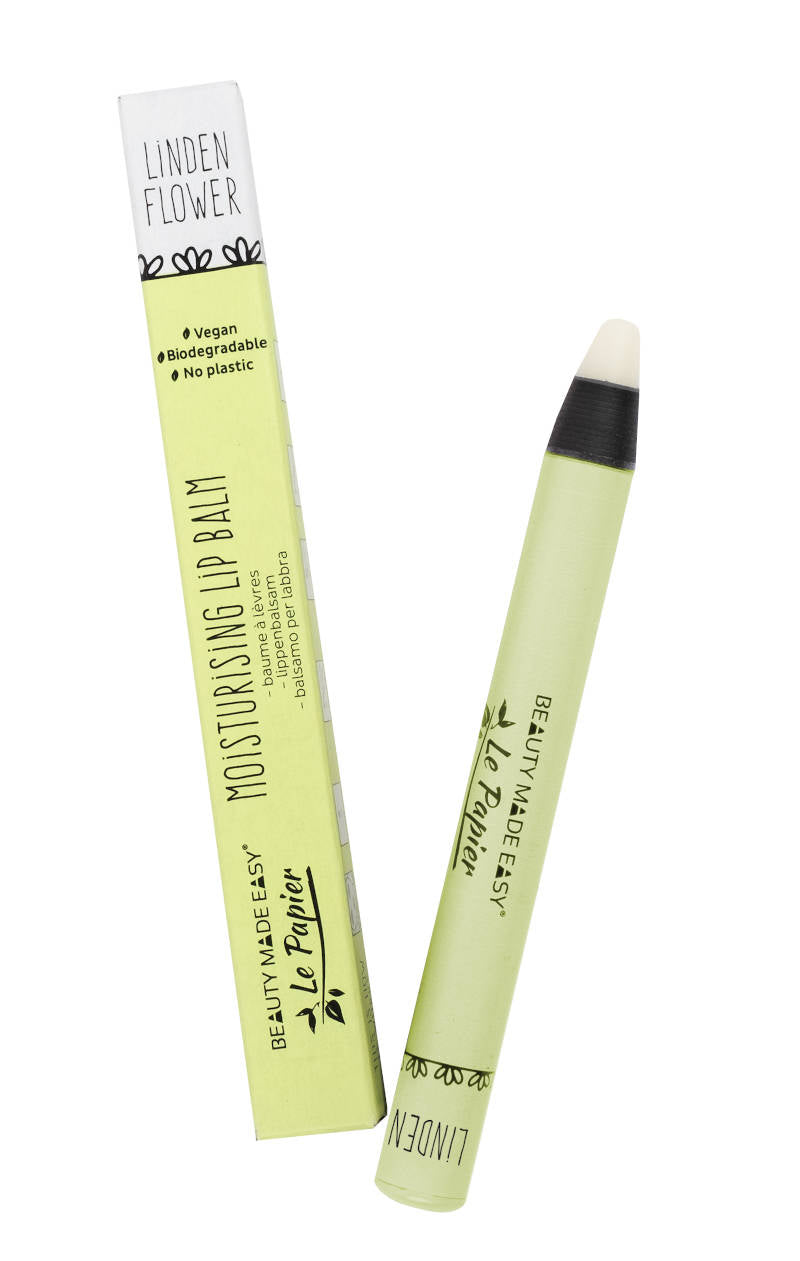 BEAUTY MADE EASY Moisturizing Lip Balm, Linden Flower  