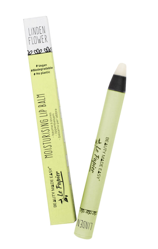 BEAUTY MADE EASY Moisturizing Lip Balm, Linden Flower  