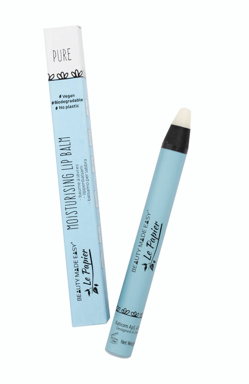 BEAUTY MADE EASY Moisturizing Lip Balm, Pure Vanilla 