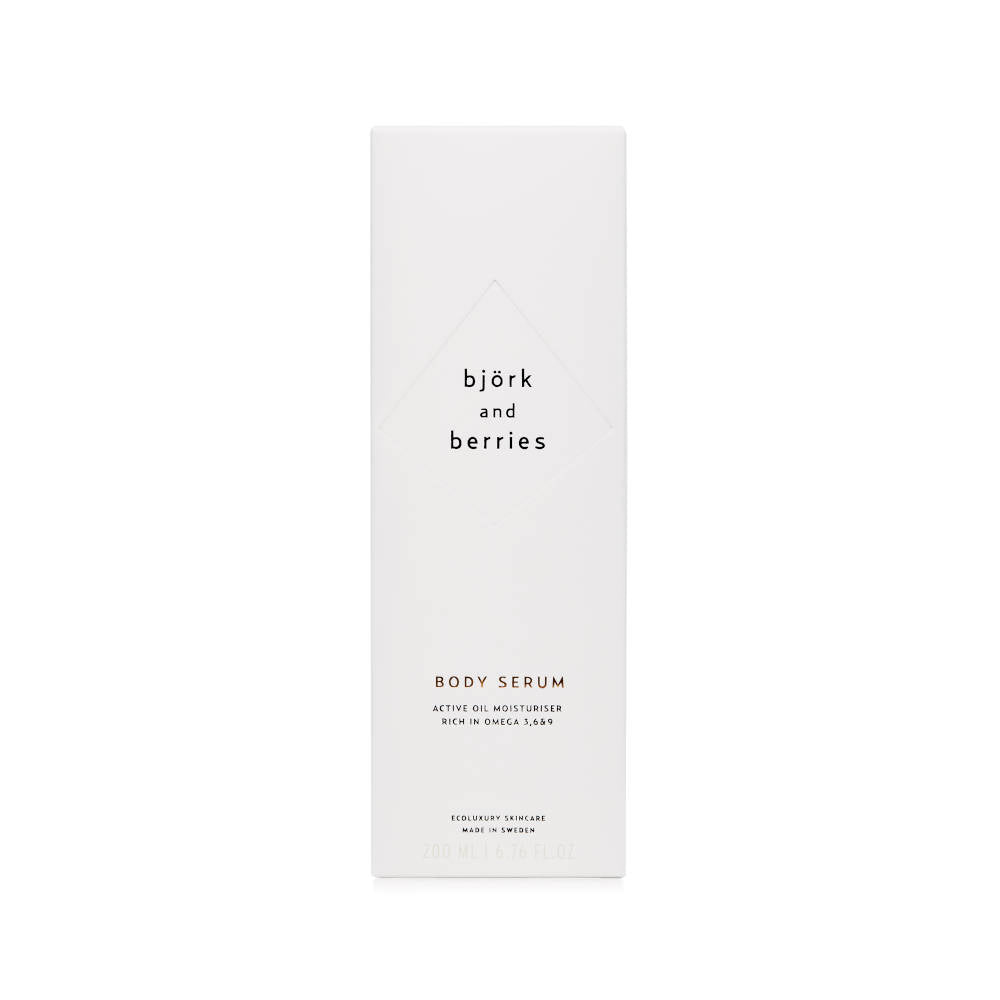 BJÖRK & BERRIES Body Serum / Körperserum, box