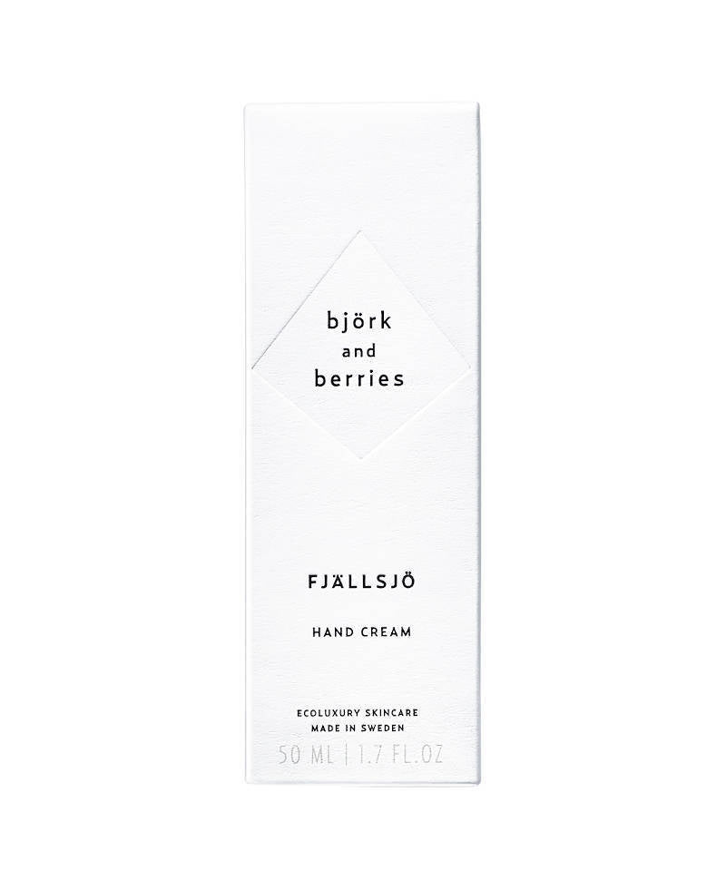 BJÖRK & BERRIES Fjällsjö Hand Cream / Handcreme, box