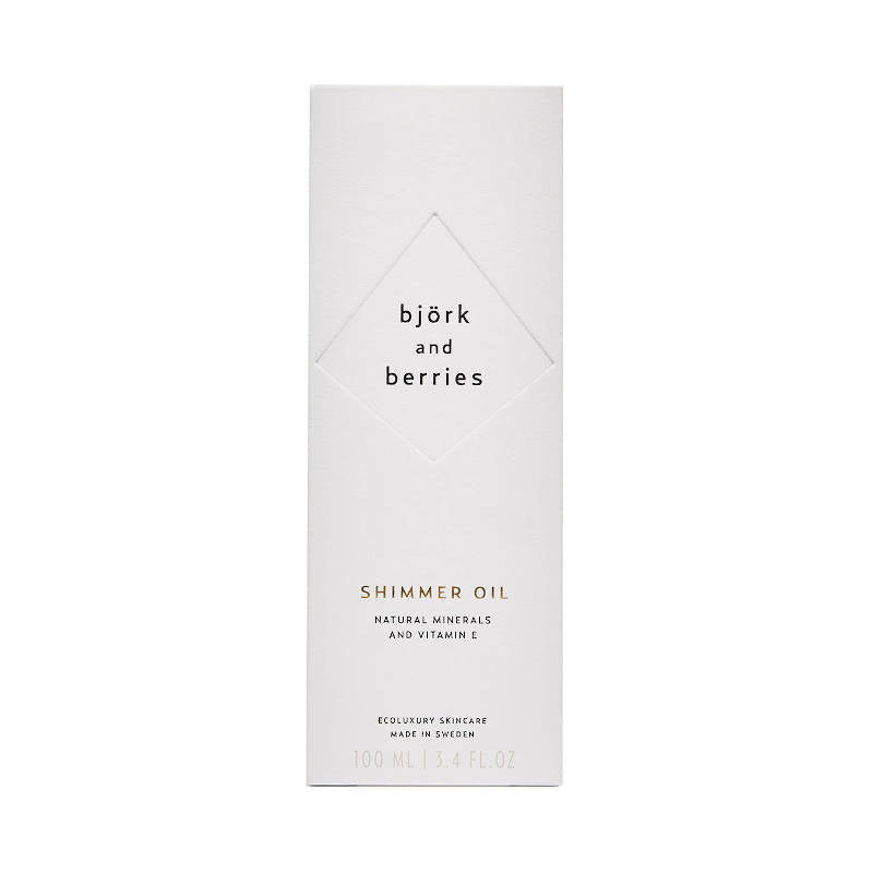 BJÖRK & BERRIES Natural Glow Oil Shimmering / schimmerndes Körperöl