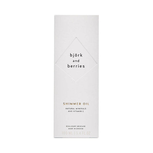 BJÖRK & BERRIES Natural Glow Oil Shimmering / schimmerndes Körperöl