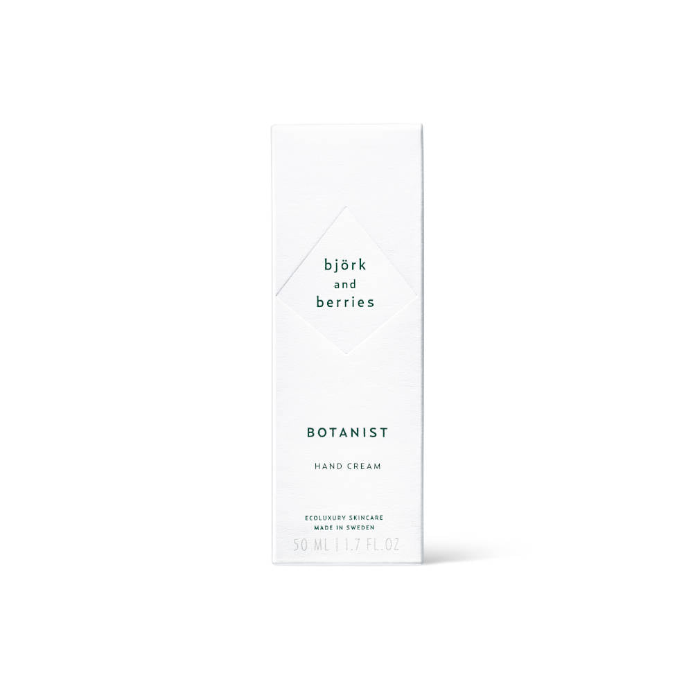 BJÖRK & BERRIES Botanist Hand Cream / Handcreme, box