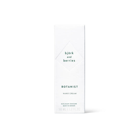 BJÖRK & BERRIES Botanist Hand Cream / Handcreme, box
