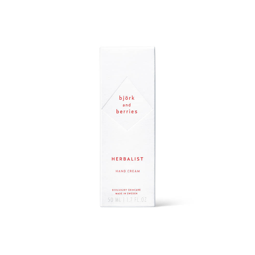 BJÖRK & BERRIES Herbalist Hand Cream / Handcreme, box